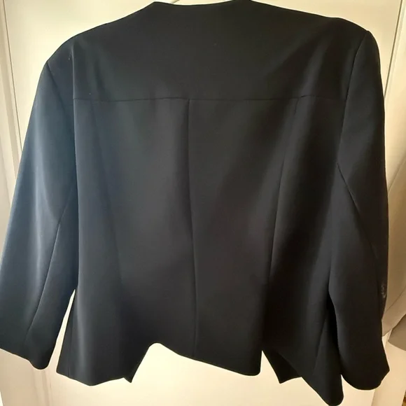 Express Black Blazer Classic Suit Jacket - Picture 2 of 3